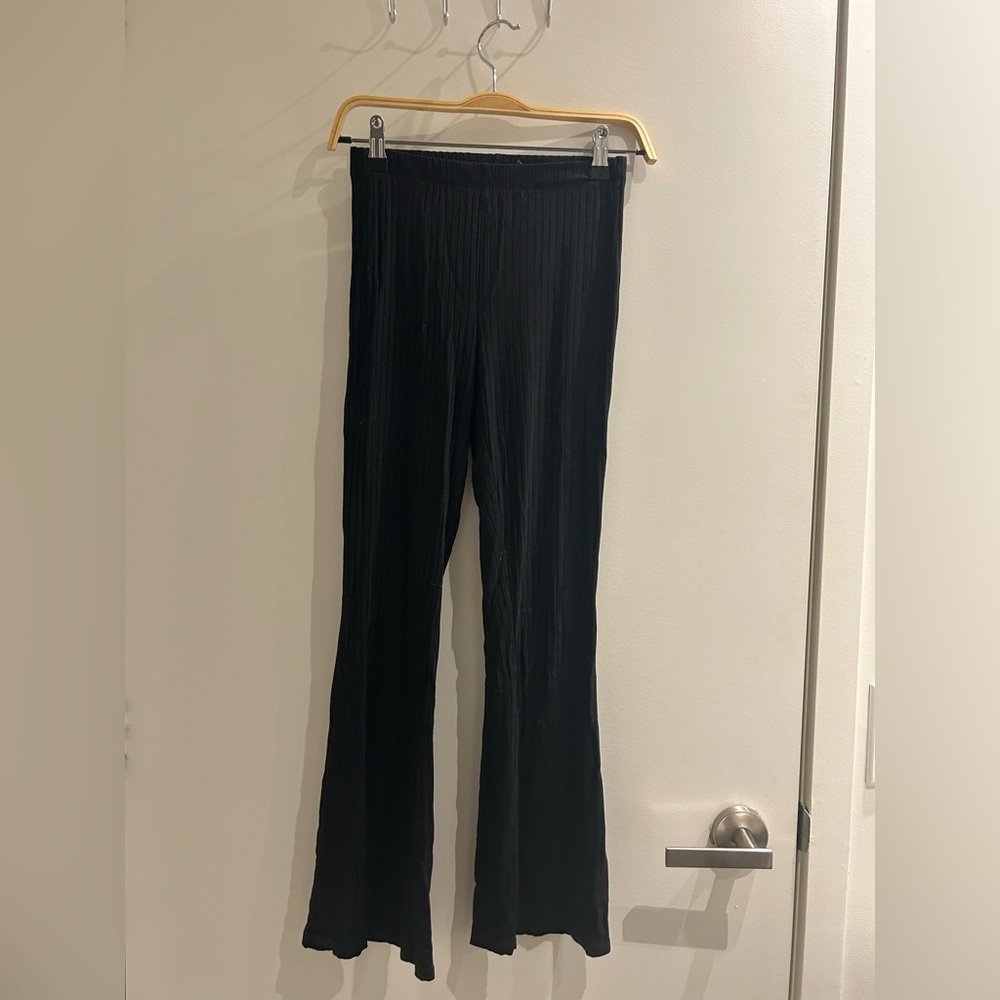 ASOS Ribbed Black Pants